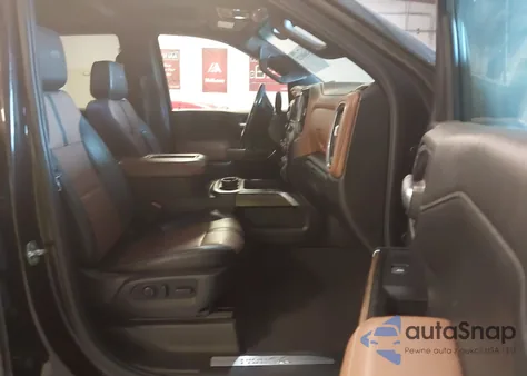 2019 Chevrolet Silverado 1500 High Country z USA, uszkodzony, nr VIN 1GCUYHEL8KZ100647